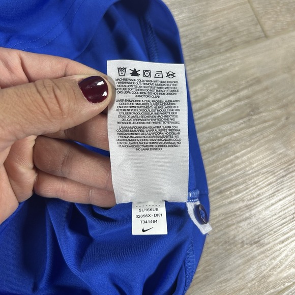 Nike Dri-Fit‎ Men's Large Duke Blue Devils Performance Golf Polo Shirt - Picture 9 of 12